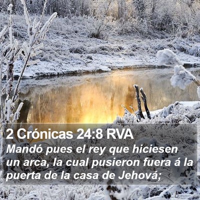 2 Crónicas 24:8 RVA Bible Verse Image
