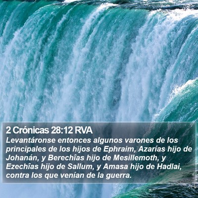 2 Crónicas 28:12 RVA Bible Verse Image