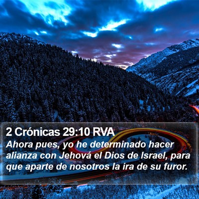 2 Crónicas 29:10 RVA Bible Verse Image