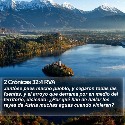 2 Crónicas 32:4 RVA Bible Verse Image