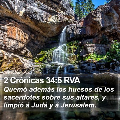 2 Crónicas 34:5 RVA Bible Verse Image