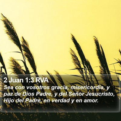 2 Juan 1:3 RVA Bible Verse Image