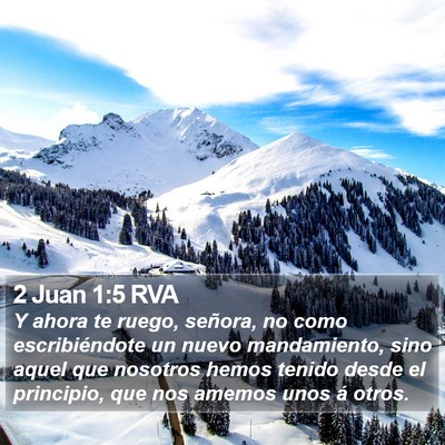 2 Juan 1:5 RVA Bible Verse Image