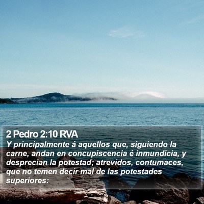 2 Pedro 2:10 RVA Bible Verse Image