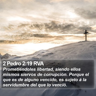 2 Pedro 2:19 RVA Bible Verse Image