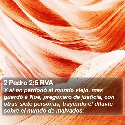 2 Pedro 2:5 RVA Bible Verse Image