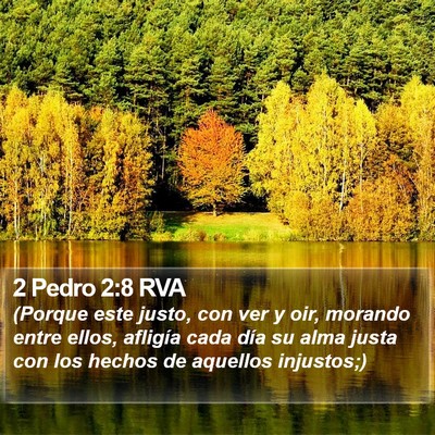 2 Pedro 2:8 RVA Bible Verse Image