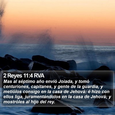 2 Reyes 11:4 RVA Bible Verse Image