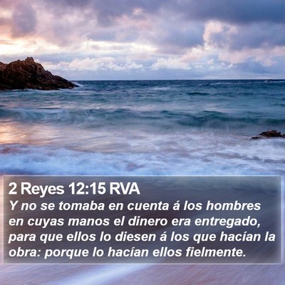 2 Reyes 12:15 RVA Bible Verse Image