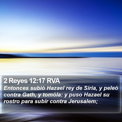 2 Reyes 12:17 RVA Bible Verse Image