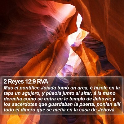 2 Reyes 12:9 RVA Bible Verse Image