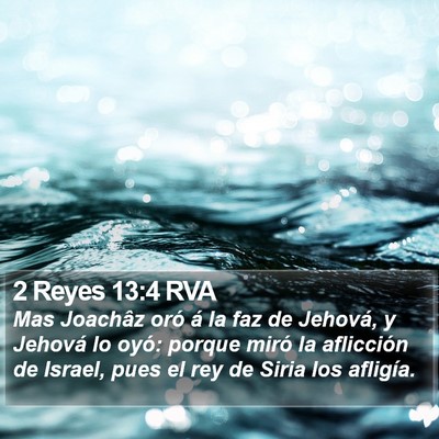 2 Reyes 13:4 RVA Bible Verse Image