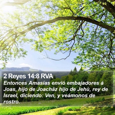 2 Reyes 14:8 RVA Bible Verse Image