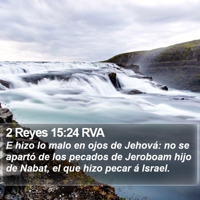 2 Reyes 15:24 RVA Bible Verse Image