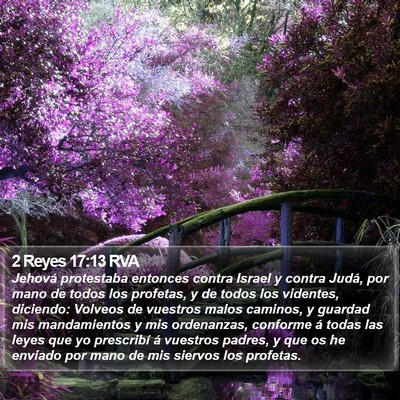 2 Reyes 17:13 RVA Bible Verse Image