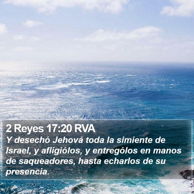 2 Reyes 17:20 RVA Bible Verse Image