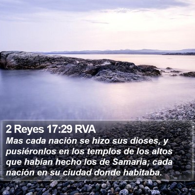 2 Reyes 17:29 RVA Bible Verse Image