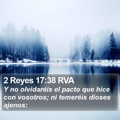 2 Reyes 17:38 RVA Bible Verse Image