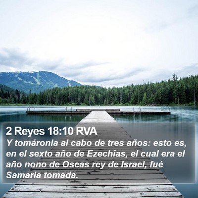 2 Reyes 18:10 RVA Bible Verse Image