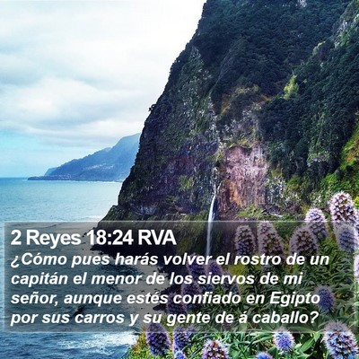 2 Reyes 18:24 RVA Bible Verse Image