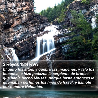 2 Reyes 18:4 RVA Bible Verse Image