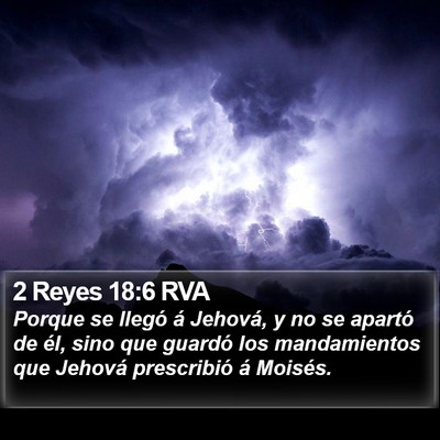 2 Reyes 18:6 RVA Bible Verse Image