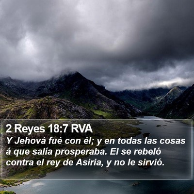 2 Reyes 18:7 RVA Bible Verse Image