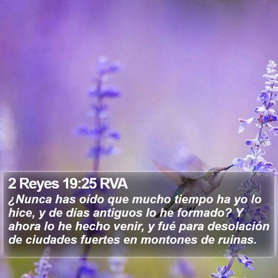 2 Reyes 19:25 RVA Bible Verse Image