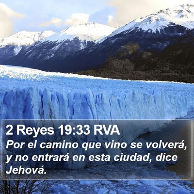 2 Reyes 19:33 RVA Bible Verse Image
