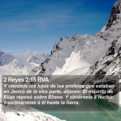 2 Reyes 2:15 RVA Bible Verse Image