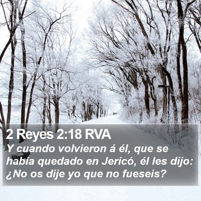 2 Reyes 2:18 RVA Bible Verse Image