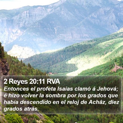 2 Reyes 20:11 RVA Bible Verse Image
