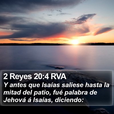 2 Reyes 20:4 RVA Bible Verse Image