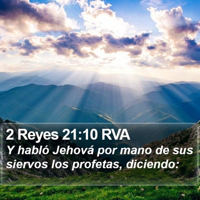 2 Reyes 21:10 RVA Bible Verse Image