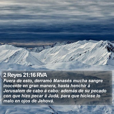 2 Reyes 21:16 RVA Bible Verse Image