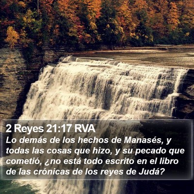 2 Reyes 21:17 RVA Bible Verse Image