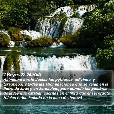 2 Reyes 23:24 RVA Bible Verse Image