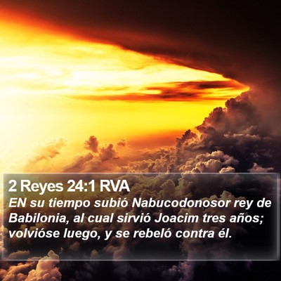 2 Reyes 24:1 RVA Bible Verse Image