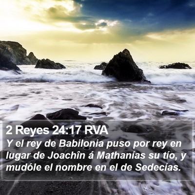 2 Reyes 24:17 RVA Bible Verse Image