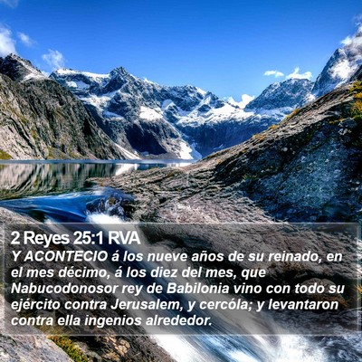 2 Reyes 25:1 RVA Bible Verse Image