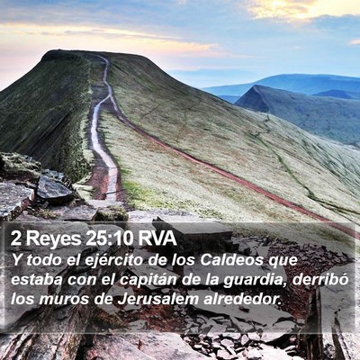 2 Reyes 25:10 RVA Bible Verse Image