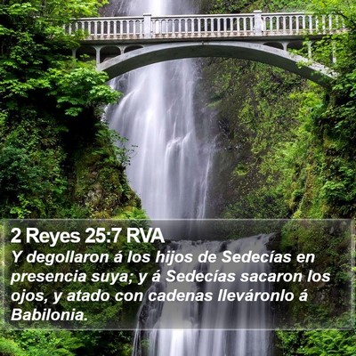 2 Reyes 25:7 RVA Bible Verse Image