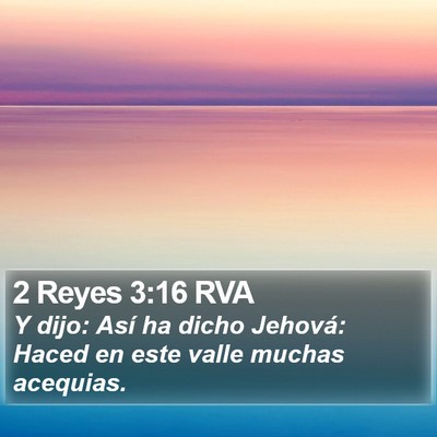 2 Reyes 3:16 RVA Bible Verse Image