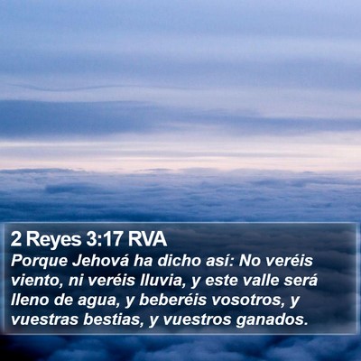 2 Reyes 3:17 RVA Bible Verse Image