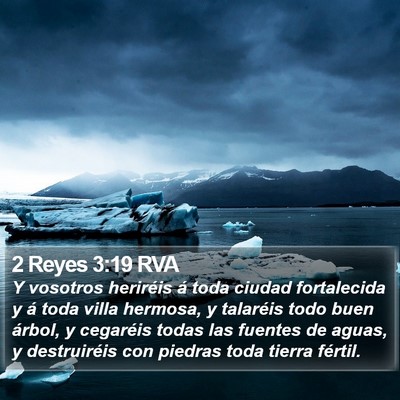 2 Reyes 3:19 RVA Bible Verse Image