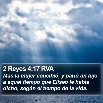 2 Reyes 4:17 RVA Bible Verse Image