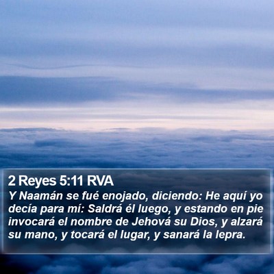 2 Reyes 5:11 RVA Bible Verse Image