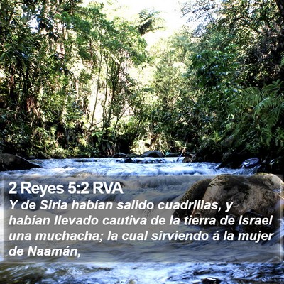 2 Reyes 5:2 RVA Bible Verse Image