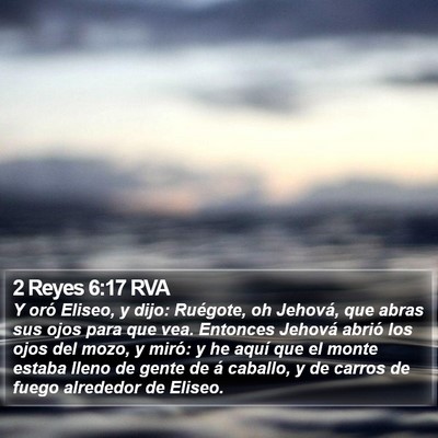 2 Reyes 6:17 RVA Bible Verse Image