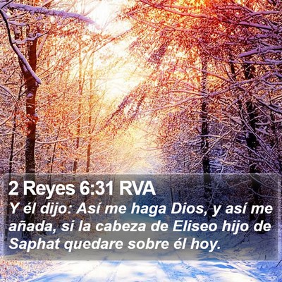 2 Reyes 6:31 RVA Bible Verse Image
